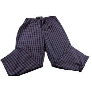 Red Plaid Flannel Mens Pajama Lounge Pants Christmas Holiday Size XL Unbranded